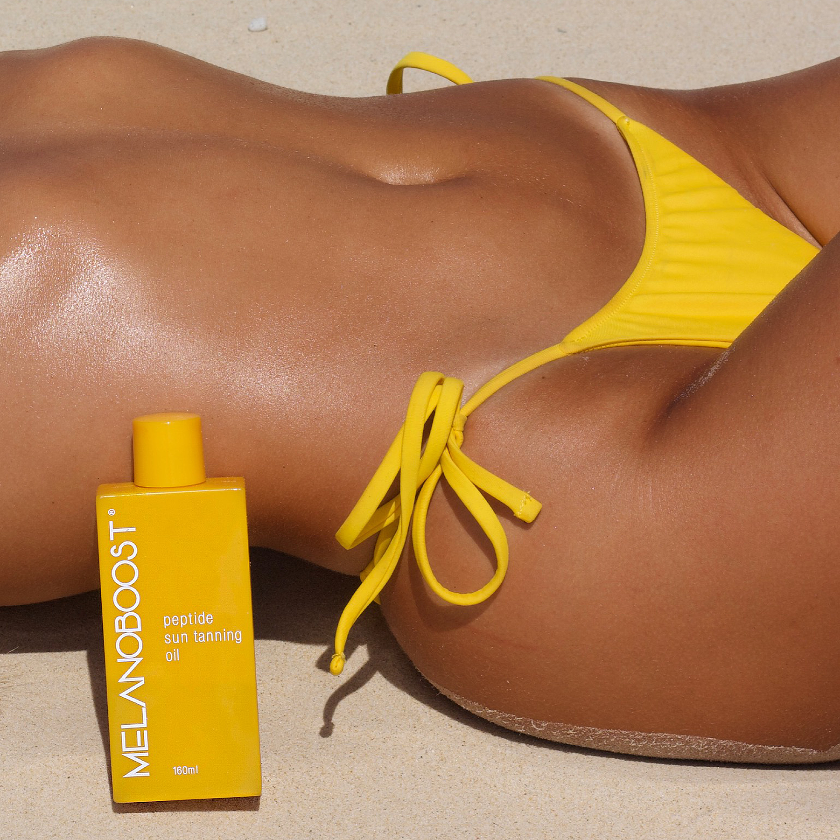 Melanoboost Peptide Sun Tanning Oil