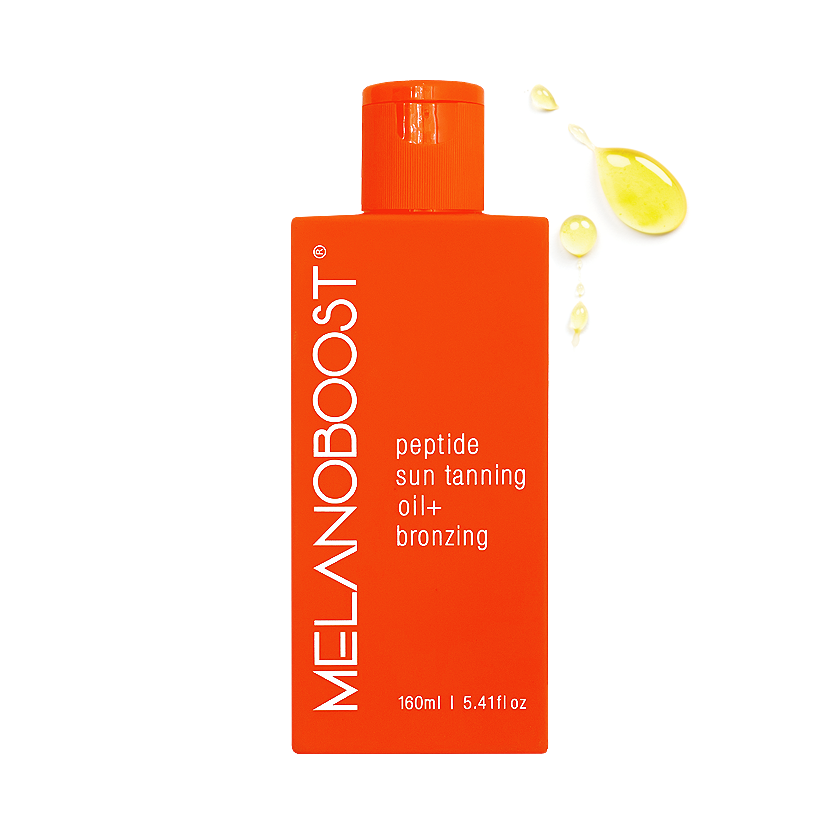 Melanin Boosting Peptide Sun Tanning Accelerator Oil Bronzing