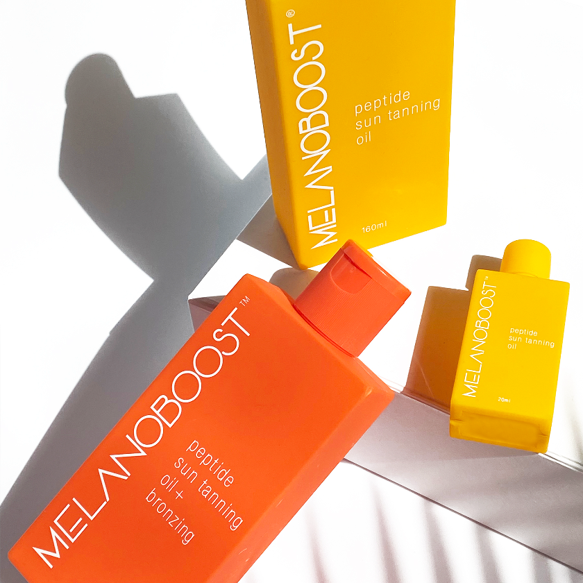 Melanoboost Peptide Sun Tan Oil