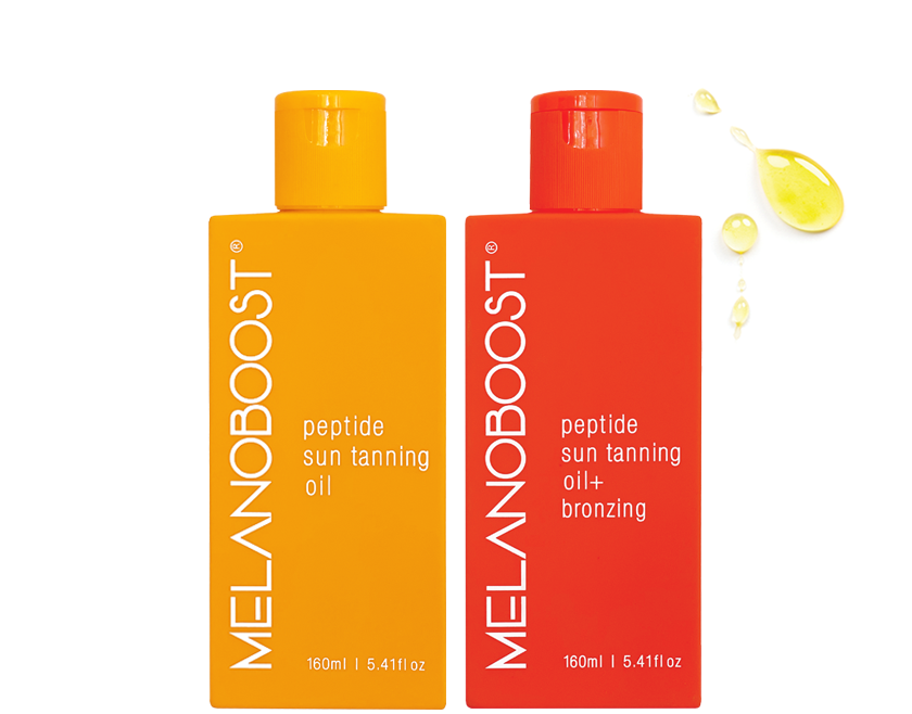 Melanoboost Peptide Sun Tanning Oils MELANOBOOST