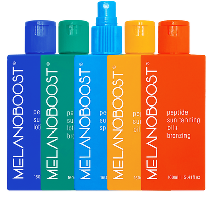 Limited Edition Summer Pack Melanoboost Peptide Sun Tanning Lotions Oils Spray