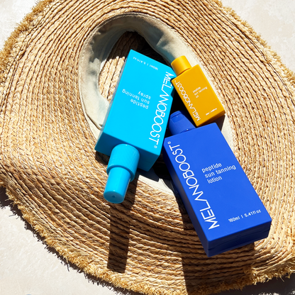 Tan Boosting Duo - Sun Tanning Lotion + Spray